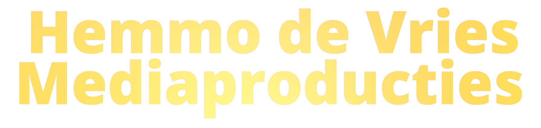 Hemmo de Vries Mediaproducties Logo